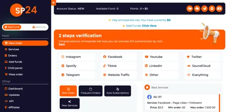 SocialPanel24.com thumbnail