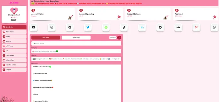 ZXSMM.com Panel Image